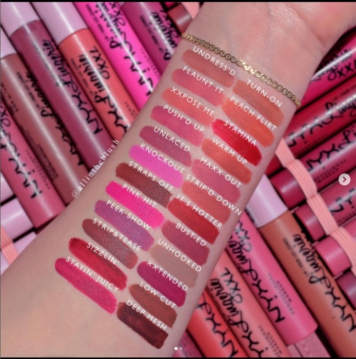 NYX PROFESSIONAL MAKEUP, LIP LINGERIE XXL MATTE LIQUID LIPSTICK أحمر شفاه مطفي